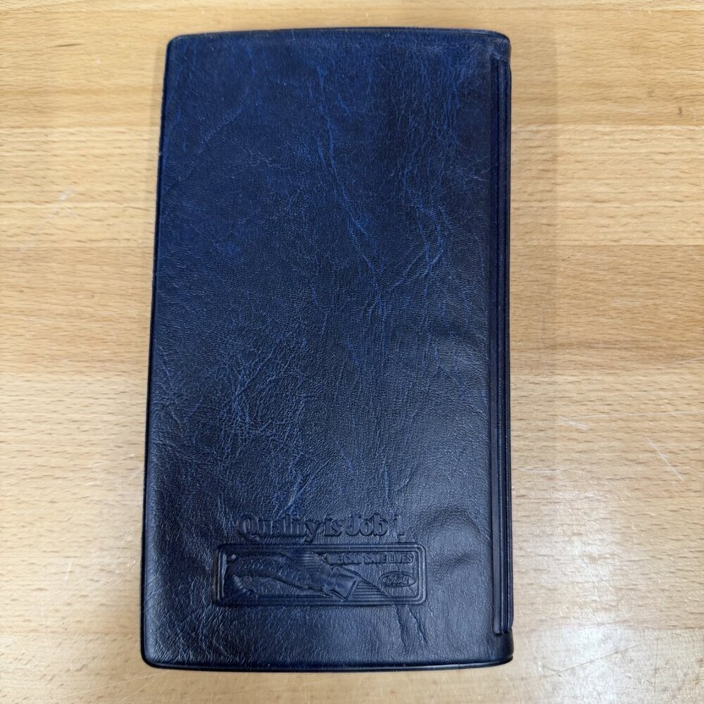 1993 Ford Aerostar & 1992 Owner Guide Packages Glove Box